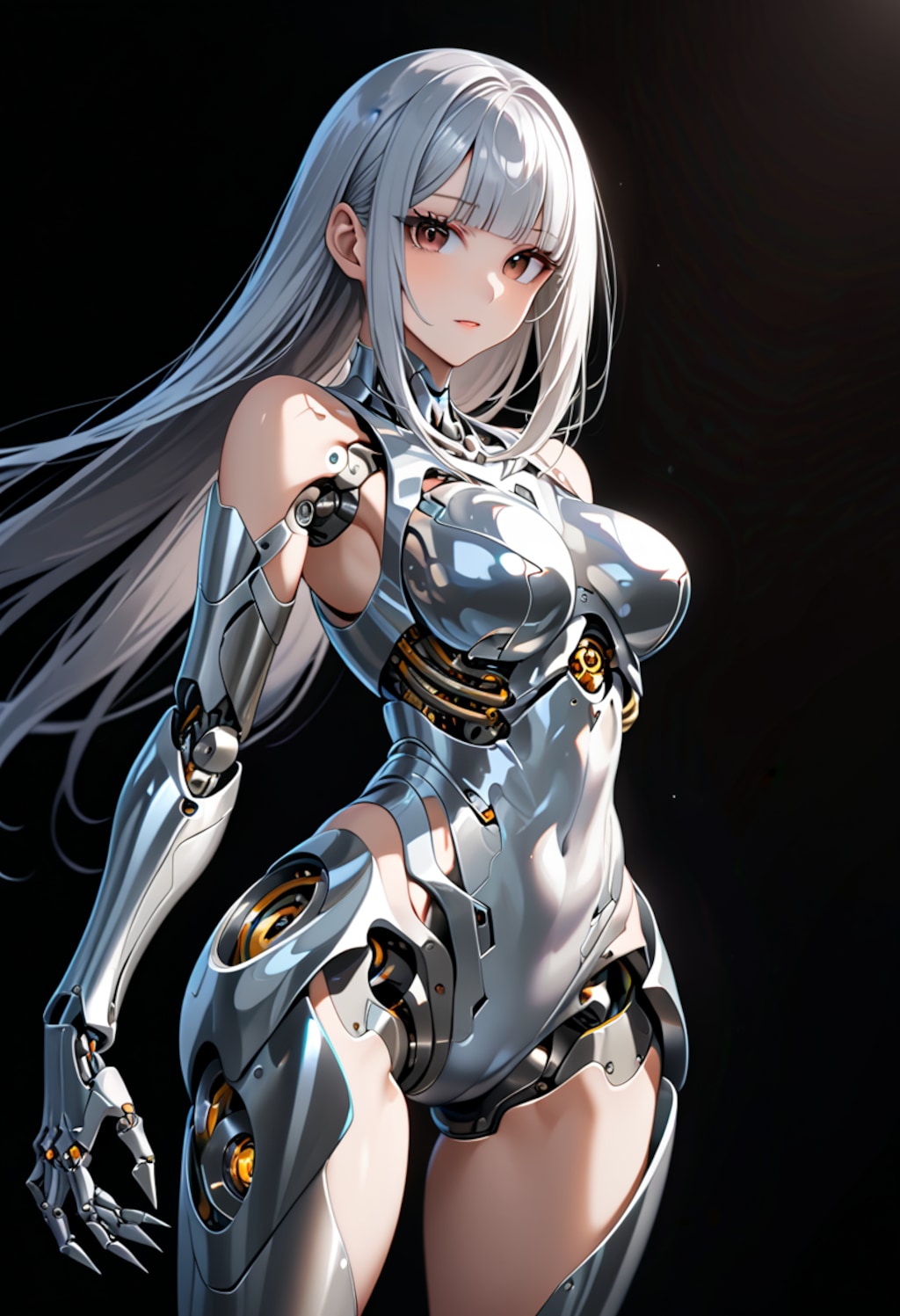 skeletonizedメカ子