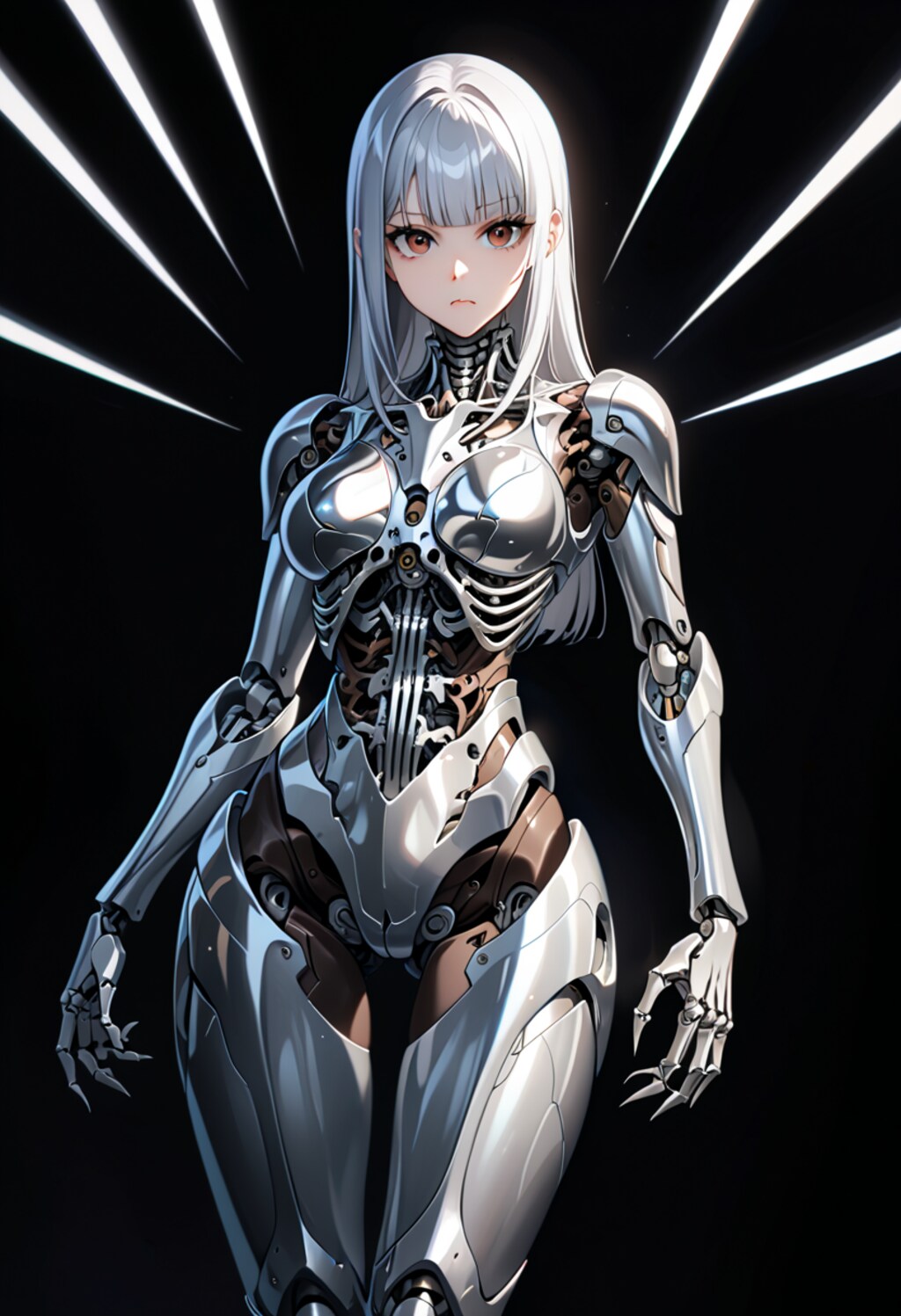 skeletonizedメカ子