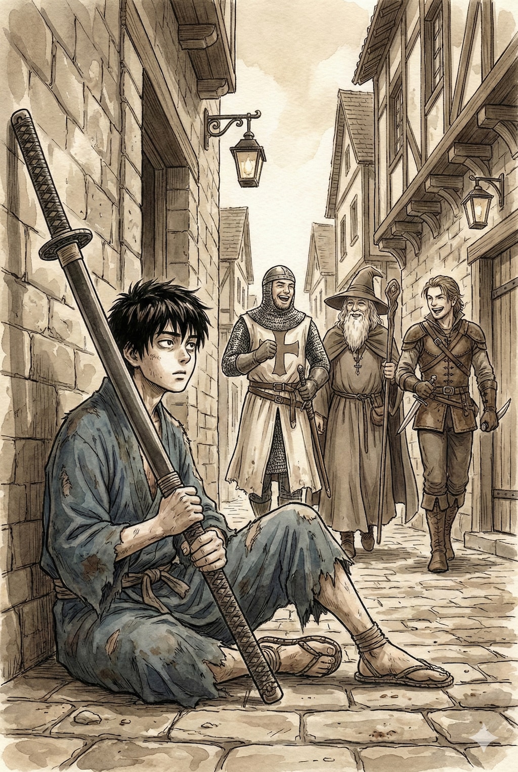 特に深く考えず作ったものその後⑦滅んだ故郷。異国へ渡り冒険者として生きる