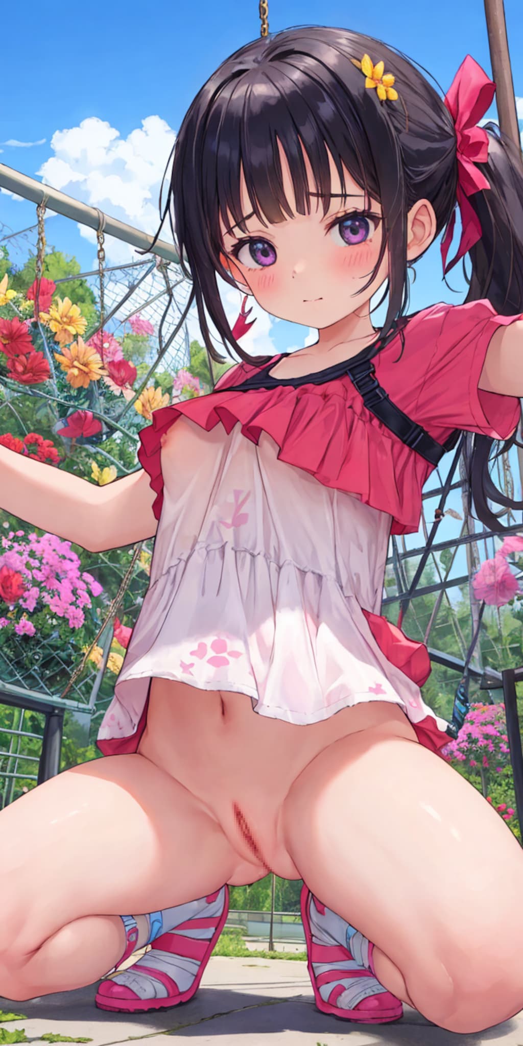 公園にいたお姉ちゃん13