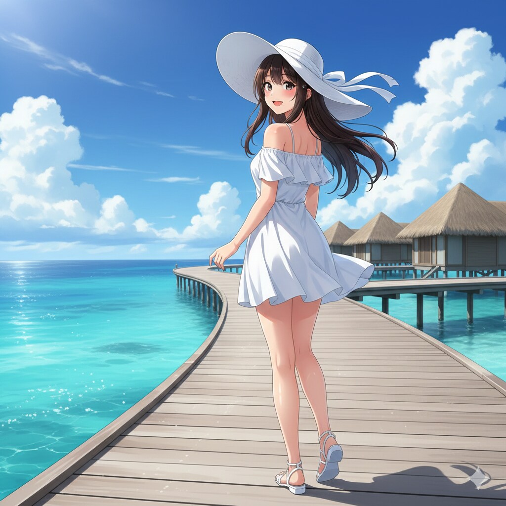 リゾート女子 | の人気AIイラスト・グラビア