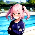 青春？のスク水撮影会 2枚目