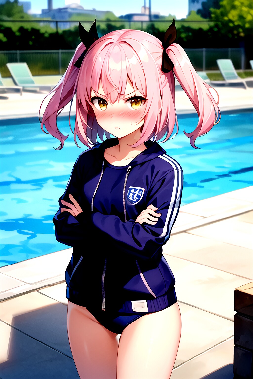 青春？のスク水撮影会