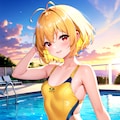 青春？のスク水撮影会 6枚目