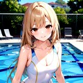 青春？のスク水撮影会 4枚目