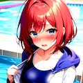 青春？のスク水撮影会 3枚目