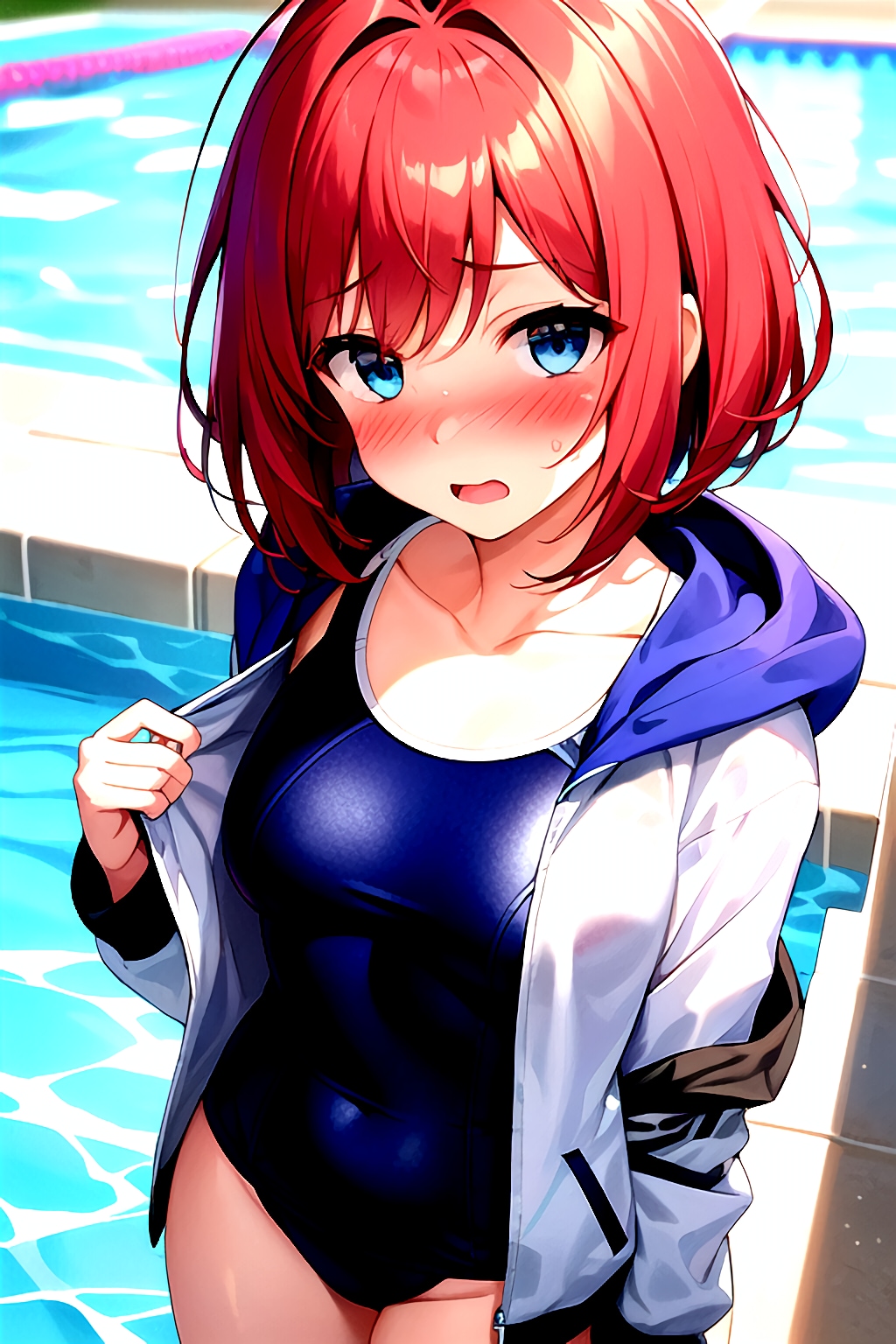 青春？のスク水撮影会