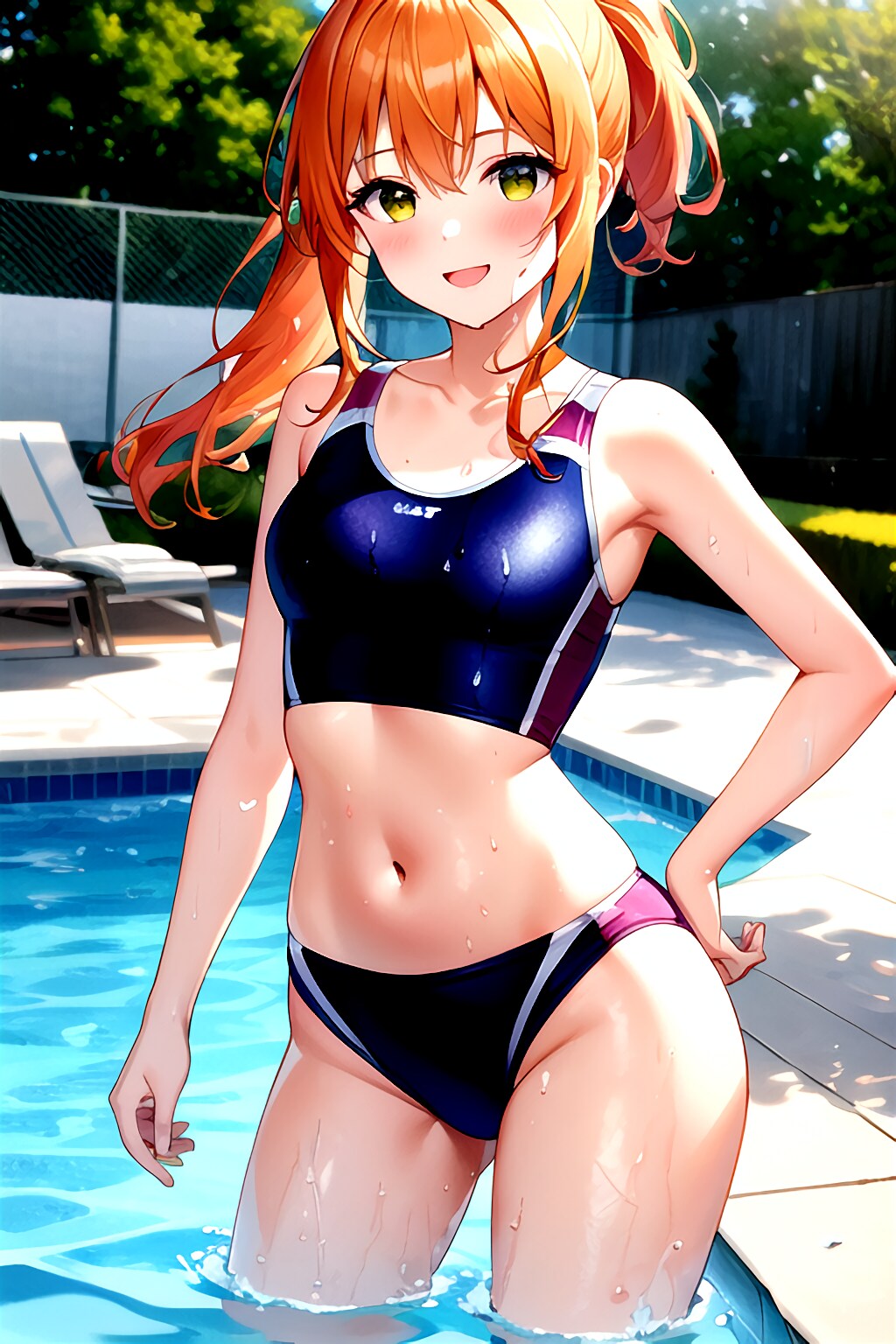 青春？のスク水撮影会