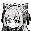 (6枚) ねこみみメイドのおちびちゃん 3枚目