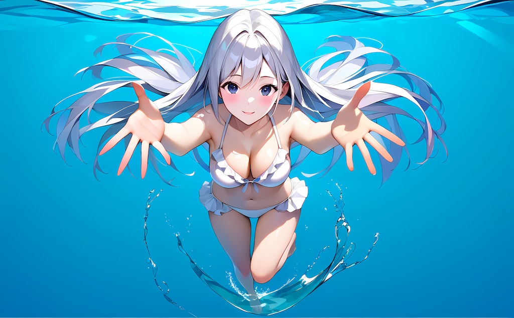 【 清純ちゃんと闇落ちちゃん - 水着編 - 】