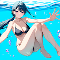 【 清純ちゃんと闇落ちちゃん - 水着編 - 】 2枚目