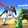 V4,5 ガンダムVSザク　戦闘風景　レトロアート 12枚目