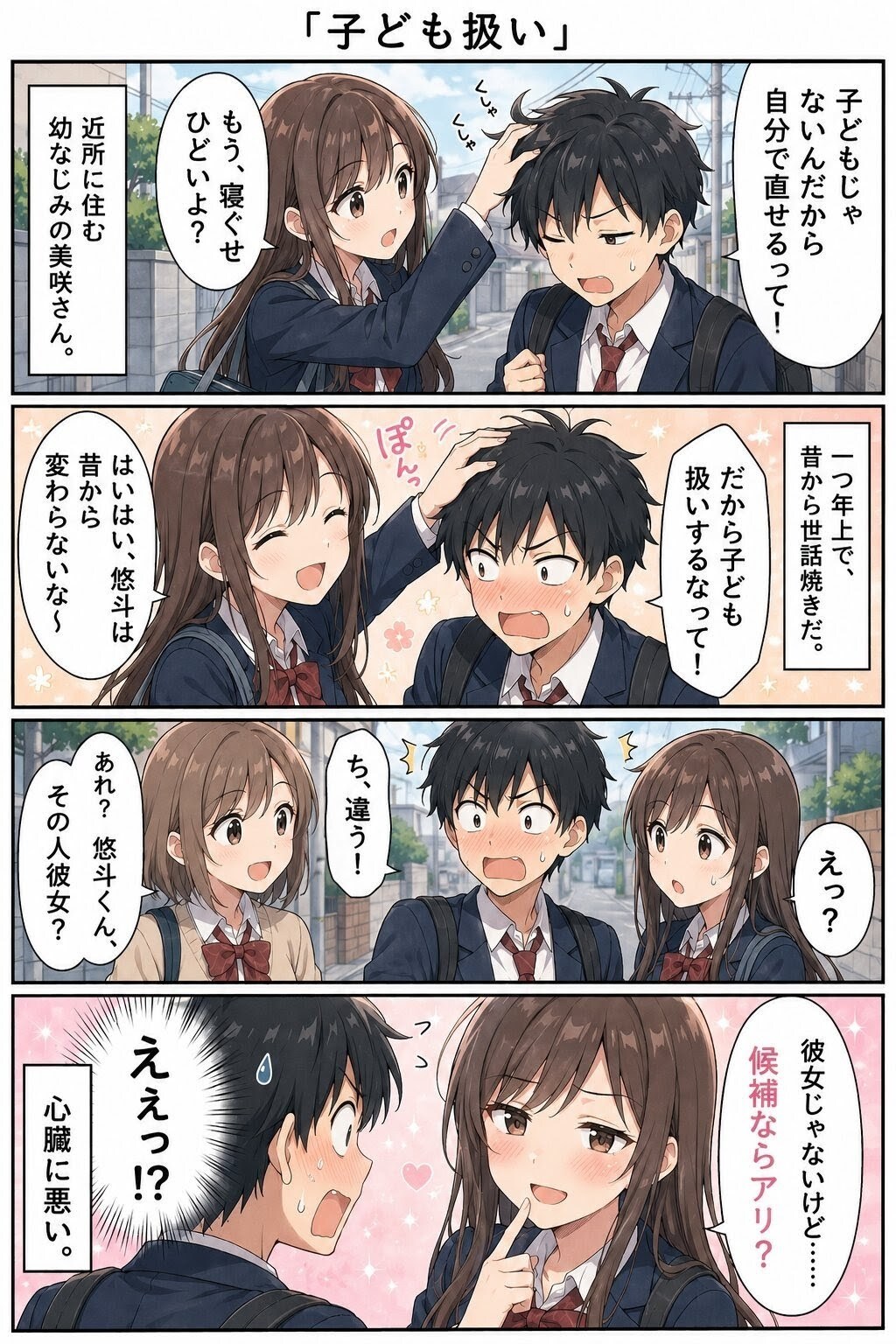 4コマ漫画試作