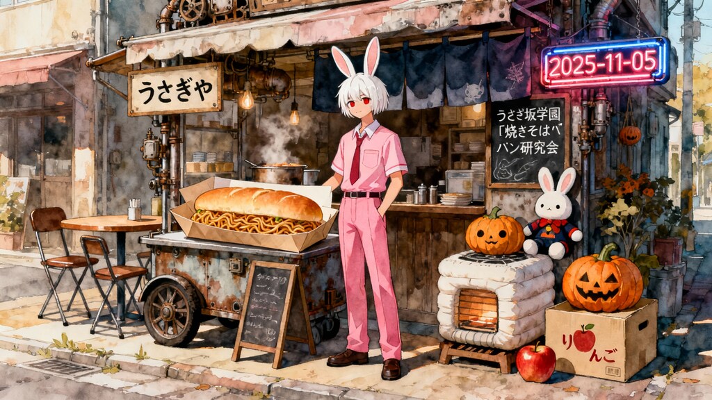 今日の焼きそばパン　2025-11-05