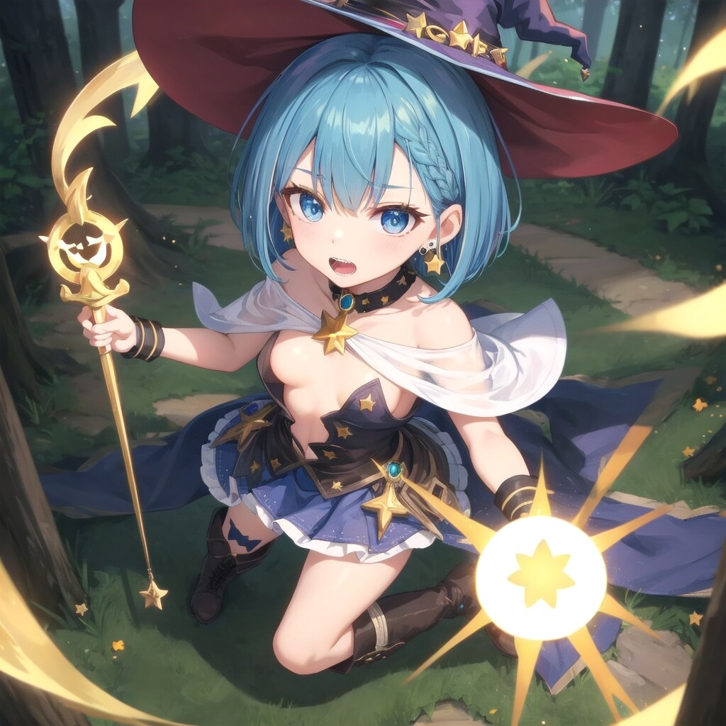 魔法使い | の人気AIイラスト・グラビア