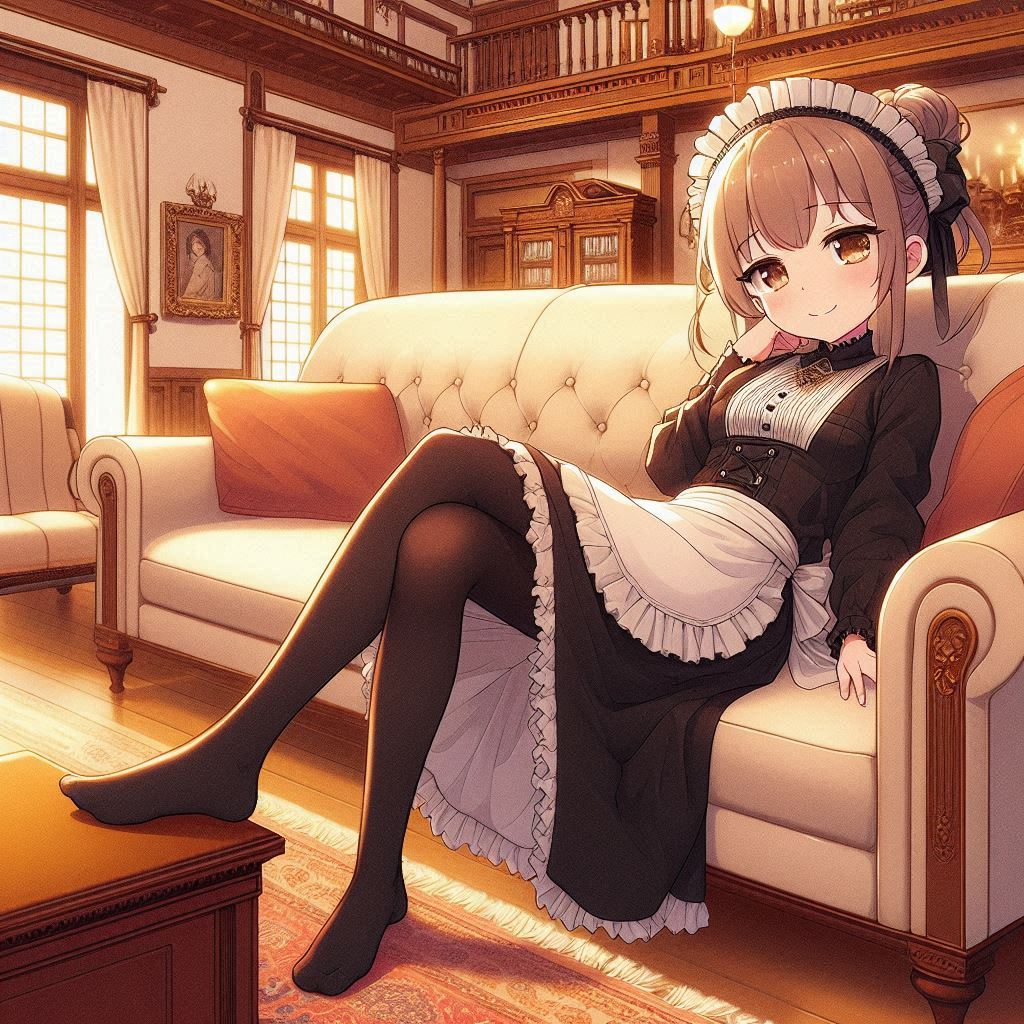 メイドに化けたお嬢様じゃねぇーか！！！大好物だよ！！！