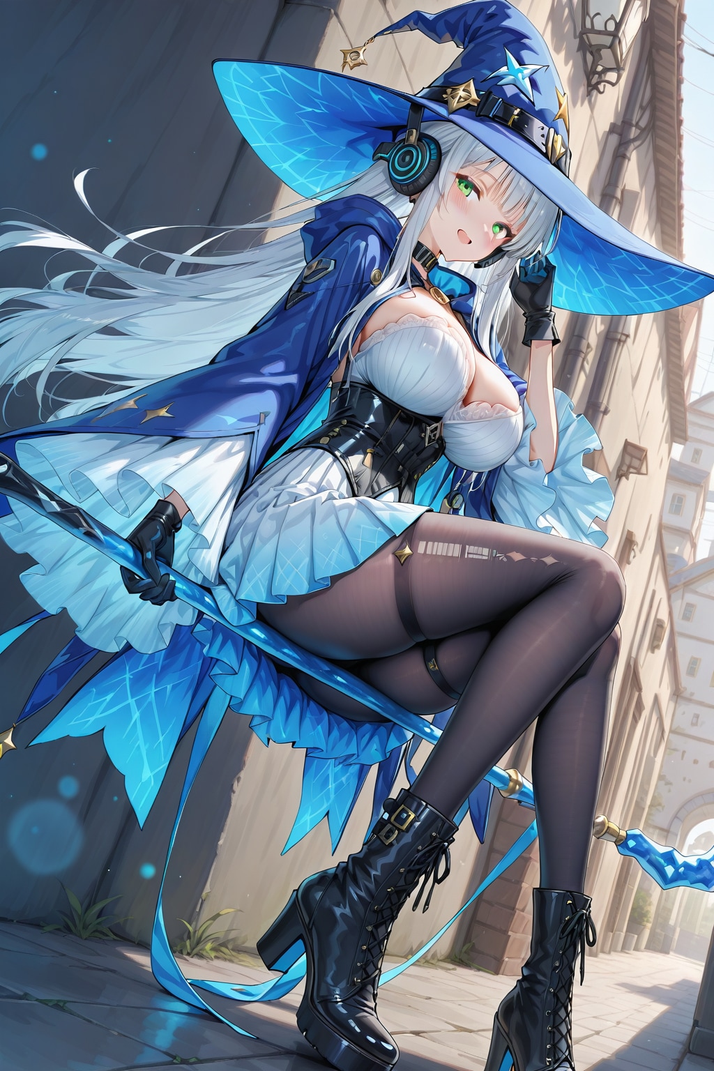 Blue witch