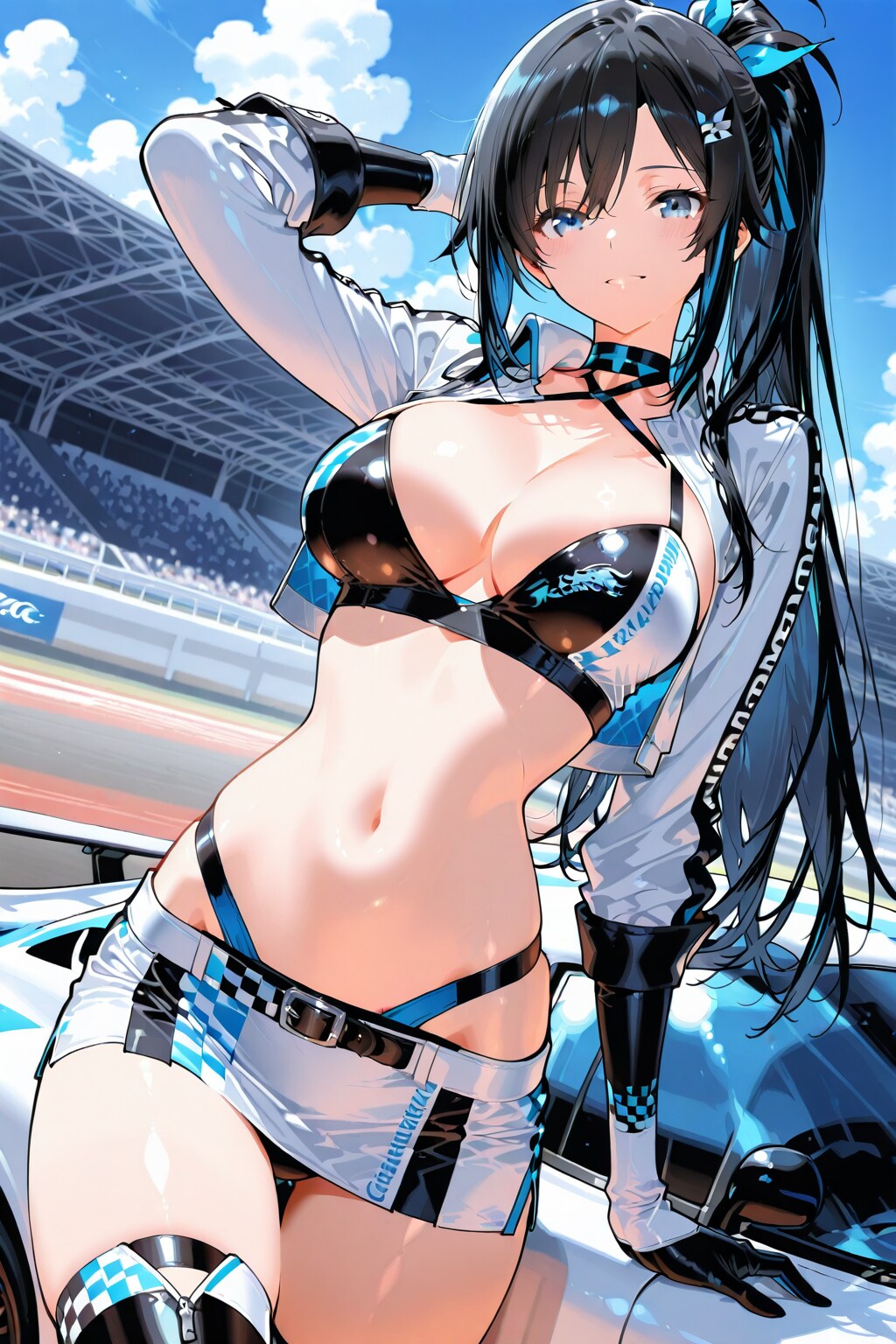 美少女レースクイーン
