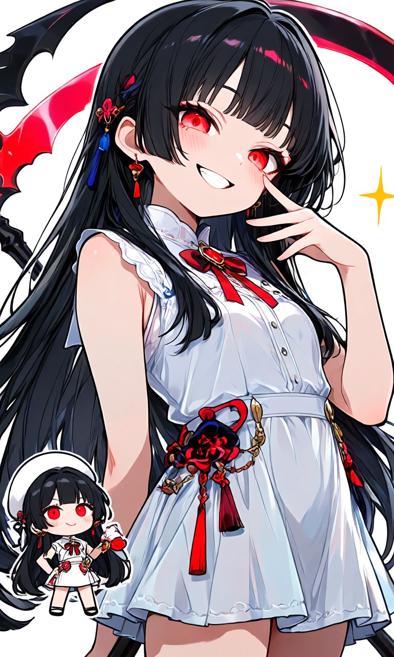 死神姫のモデル実験④ | の人気AIイラスト・グラビア