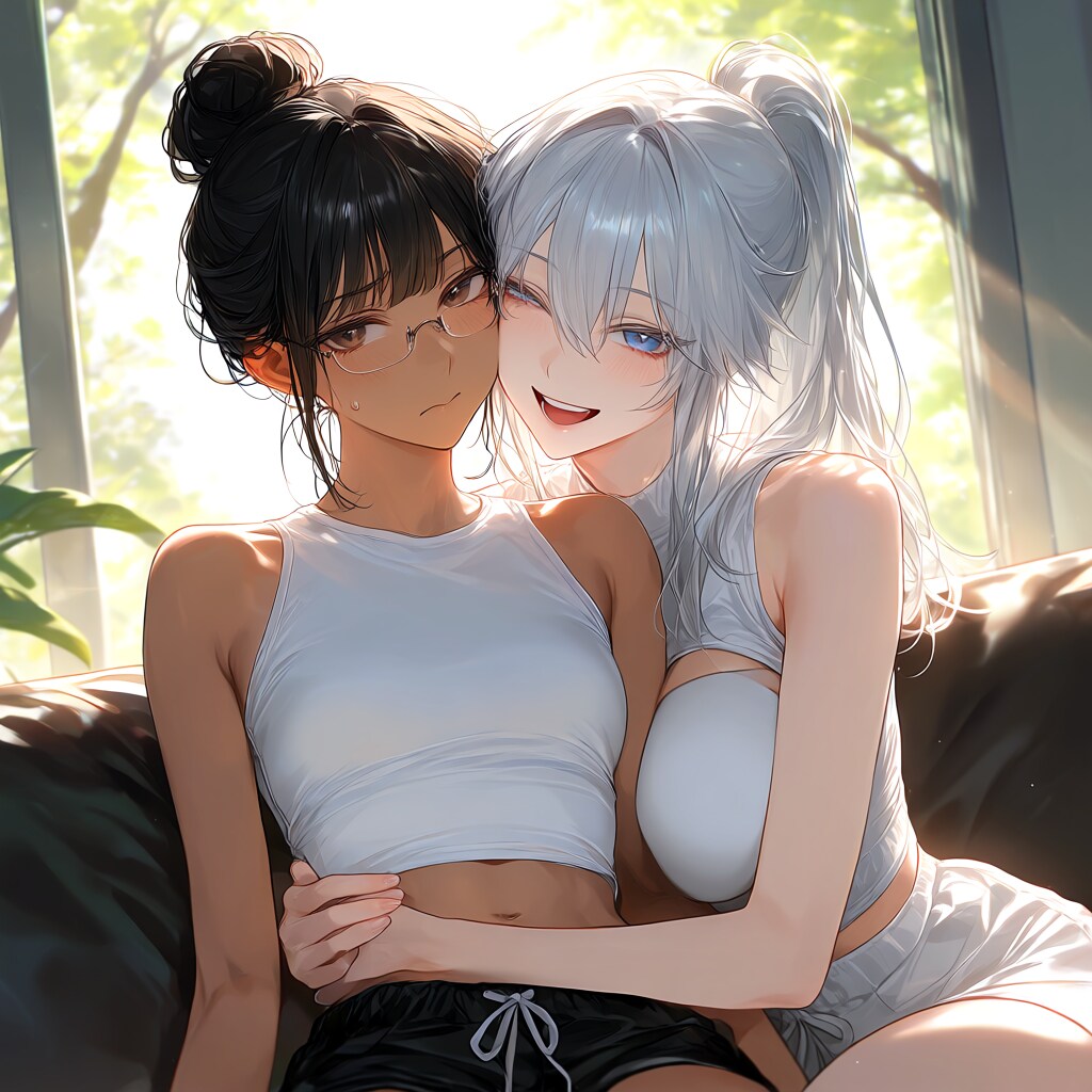 狙い通りに答えてくれる嬉しさよな：うちの子（イク＆満） | の人気AIイラスト・グラビア