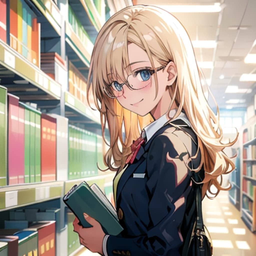 図書館のアイドル