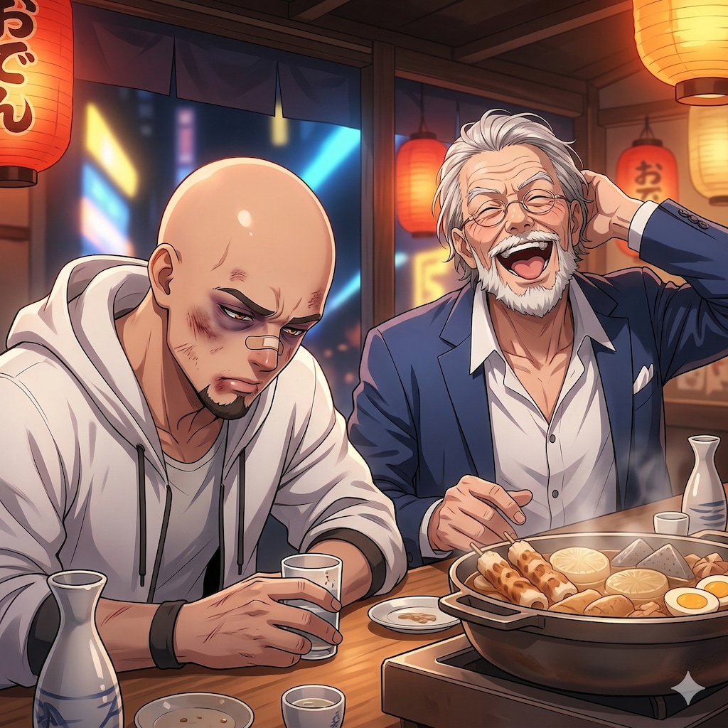 湖夏の父と湖夏の祖父