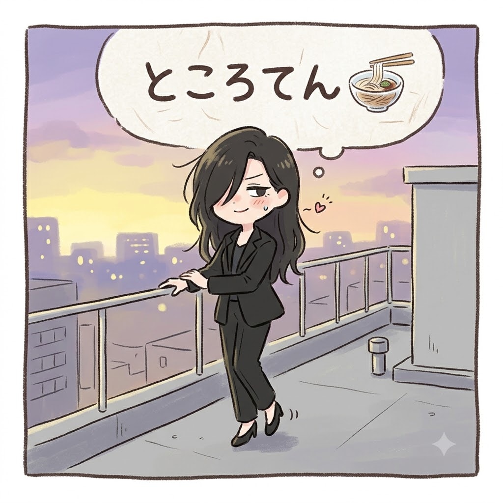 スーツの人