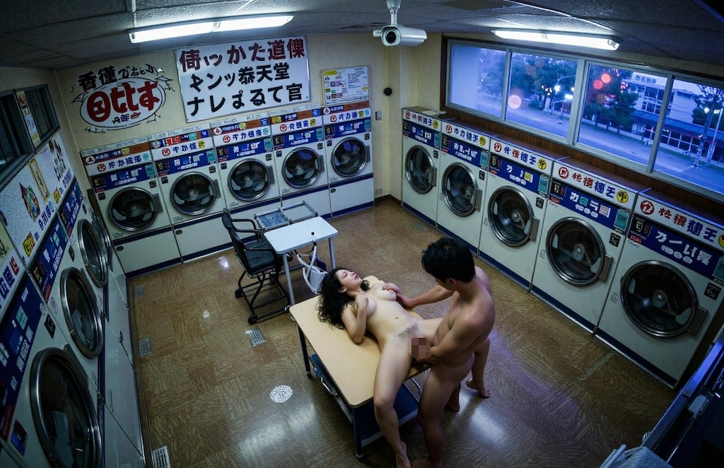 監視カメラ映像　ー我慢できない人達ー