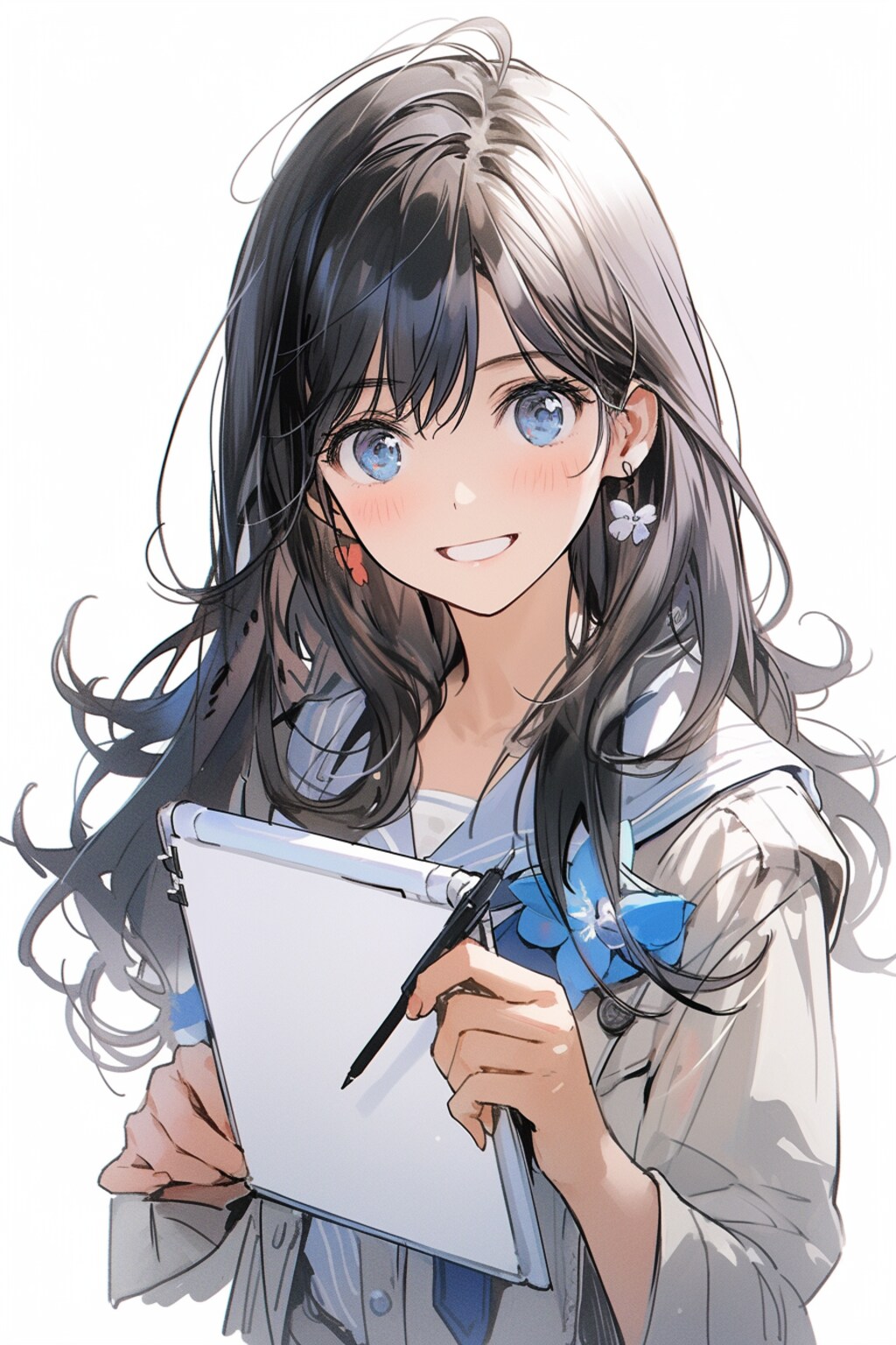 アンケート制服姉さん