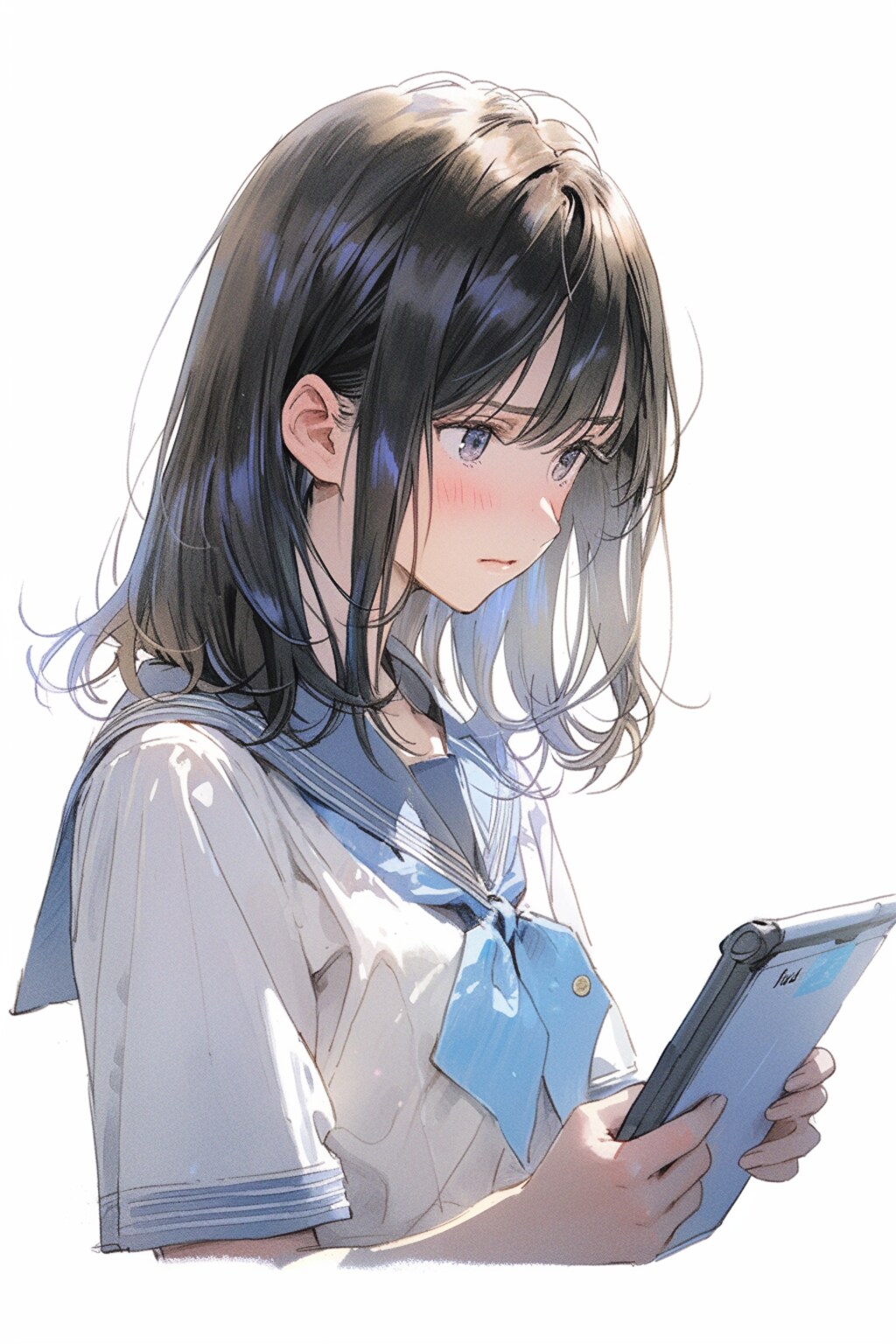 アンケート制服姉さん