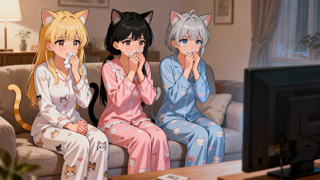 このドラマ！超泣けちゃうよぉ！（ティッシュティッシュ）（いや、あの、このドラマの男性キャラ、1ミリたりとも感情移入できないんだけど・・・）