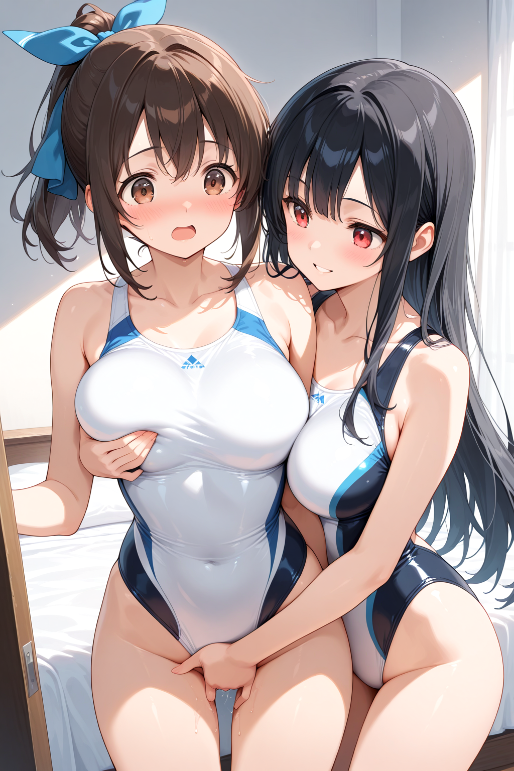 蒼衣ちゃんと聖ちゃんがひたすらいちゃいちゃするだけ