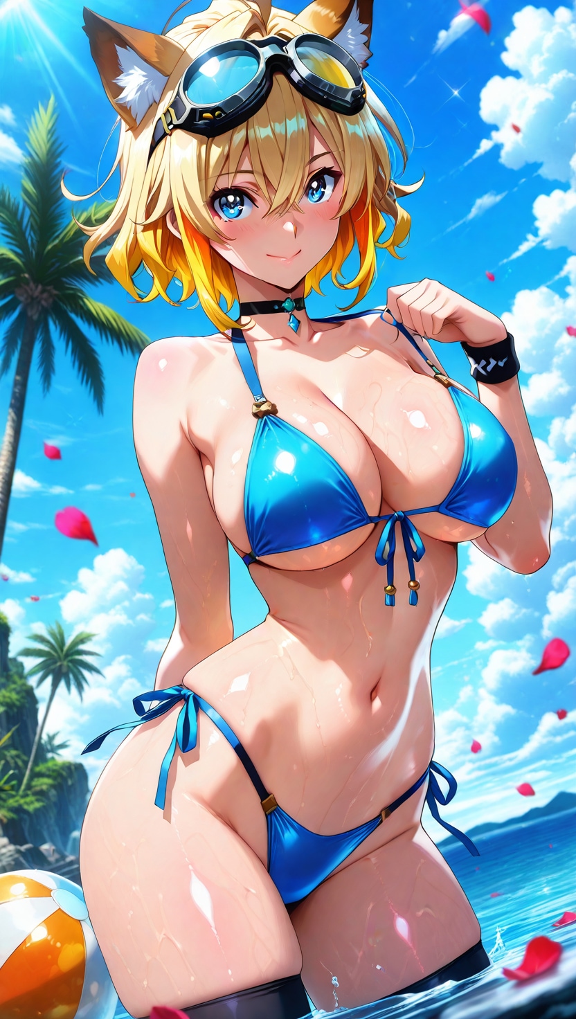 ビキニケモノ娘