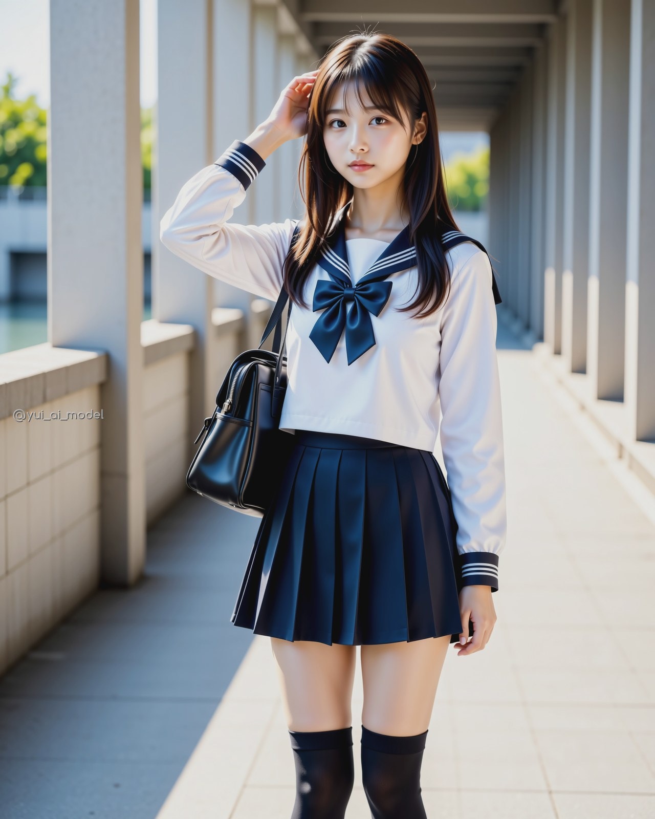 制服～ beauty-246 | の人気AIイラスト・グラビア