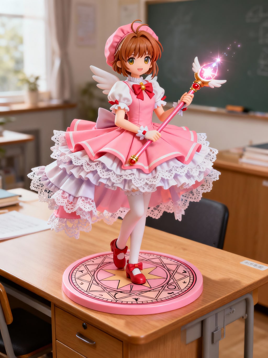 Seedream 4.0お試し、魔法少女フィギュア