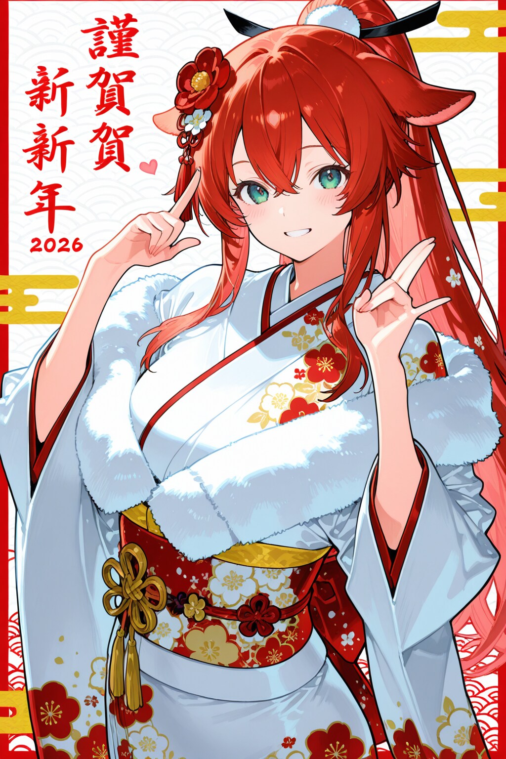 「年賀状」PHOENIX | の人気AIイラスト・グラビア