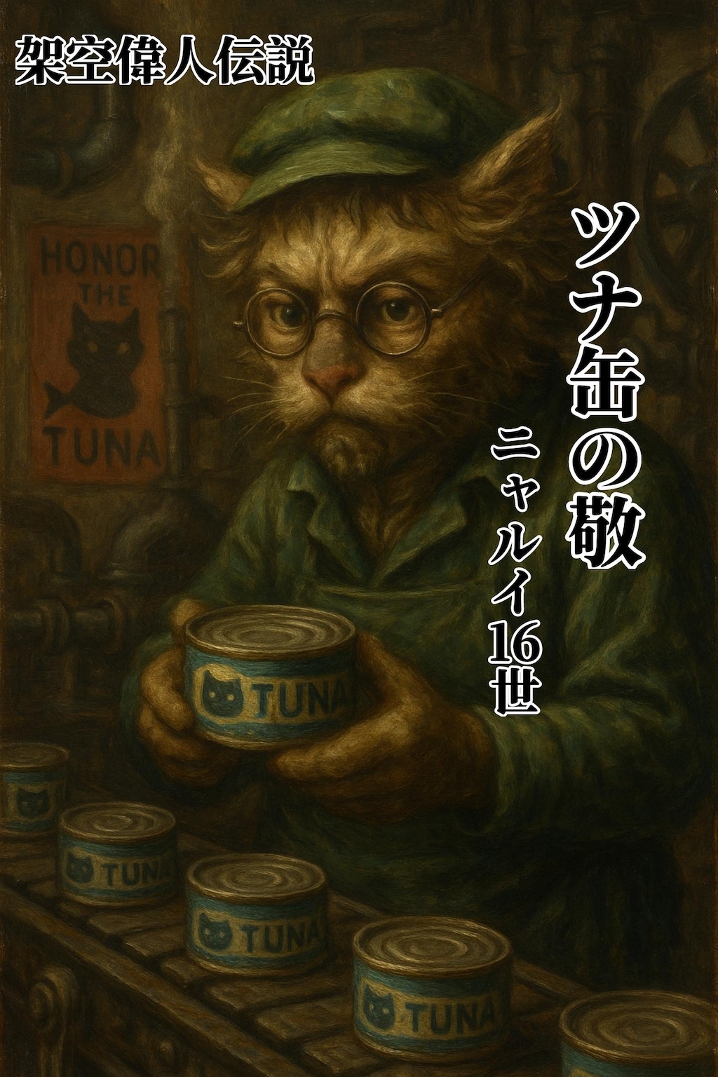 小説『ツナ缶の敬』【ニャンノ世界】