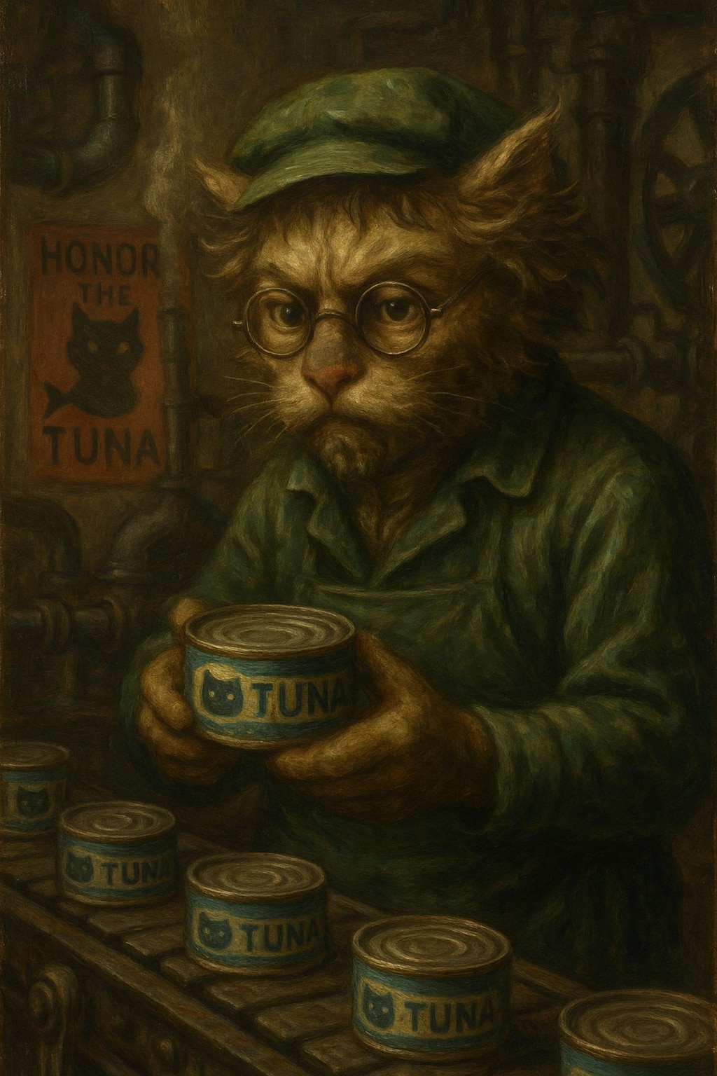 小説『ツナ缶の敬』【ニャンノ世界】