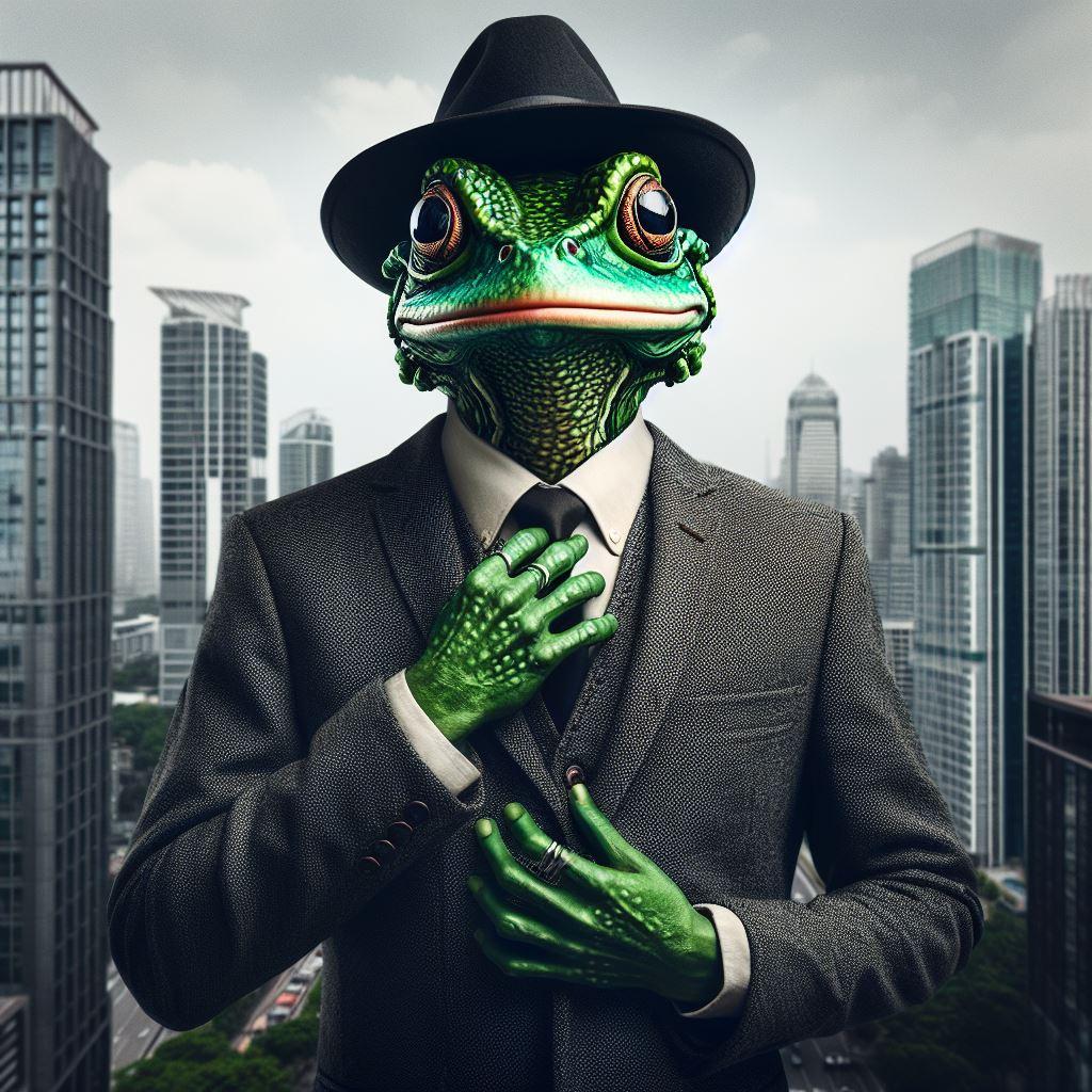 フロッグマン紳士
