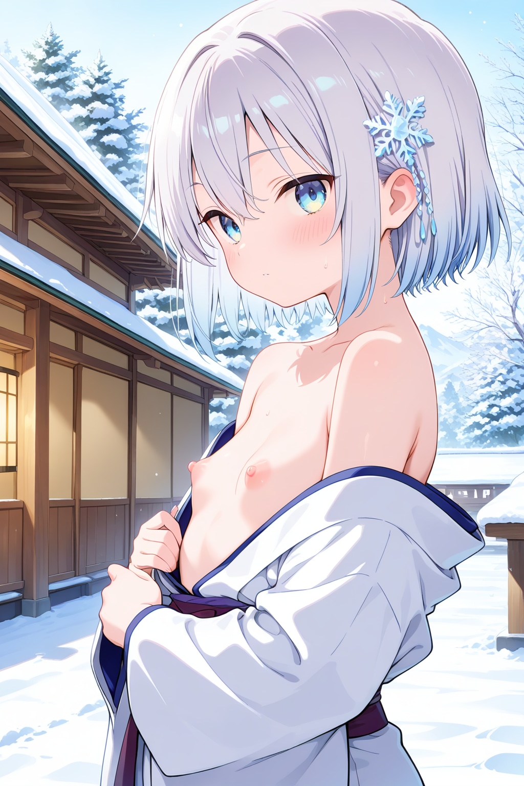 季節はずれの雪女ちゃん