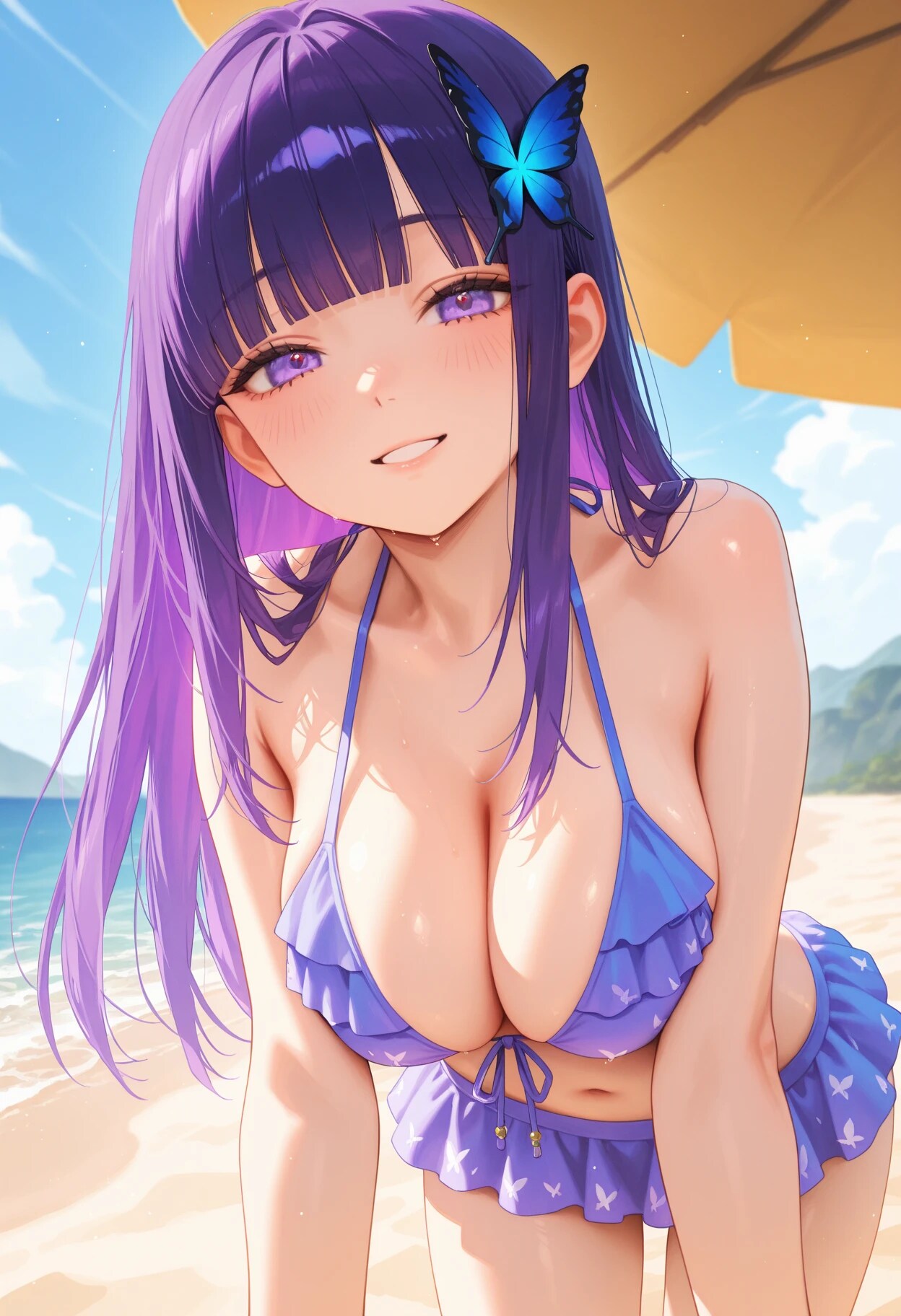 フリルビキニVer　紫音ちゃん②