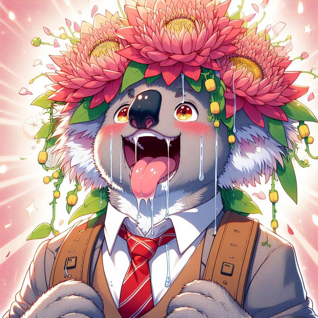 怪奇！コアラ花！