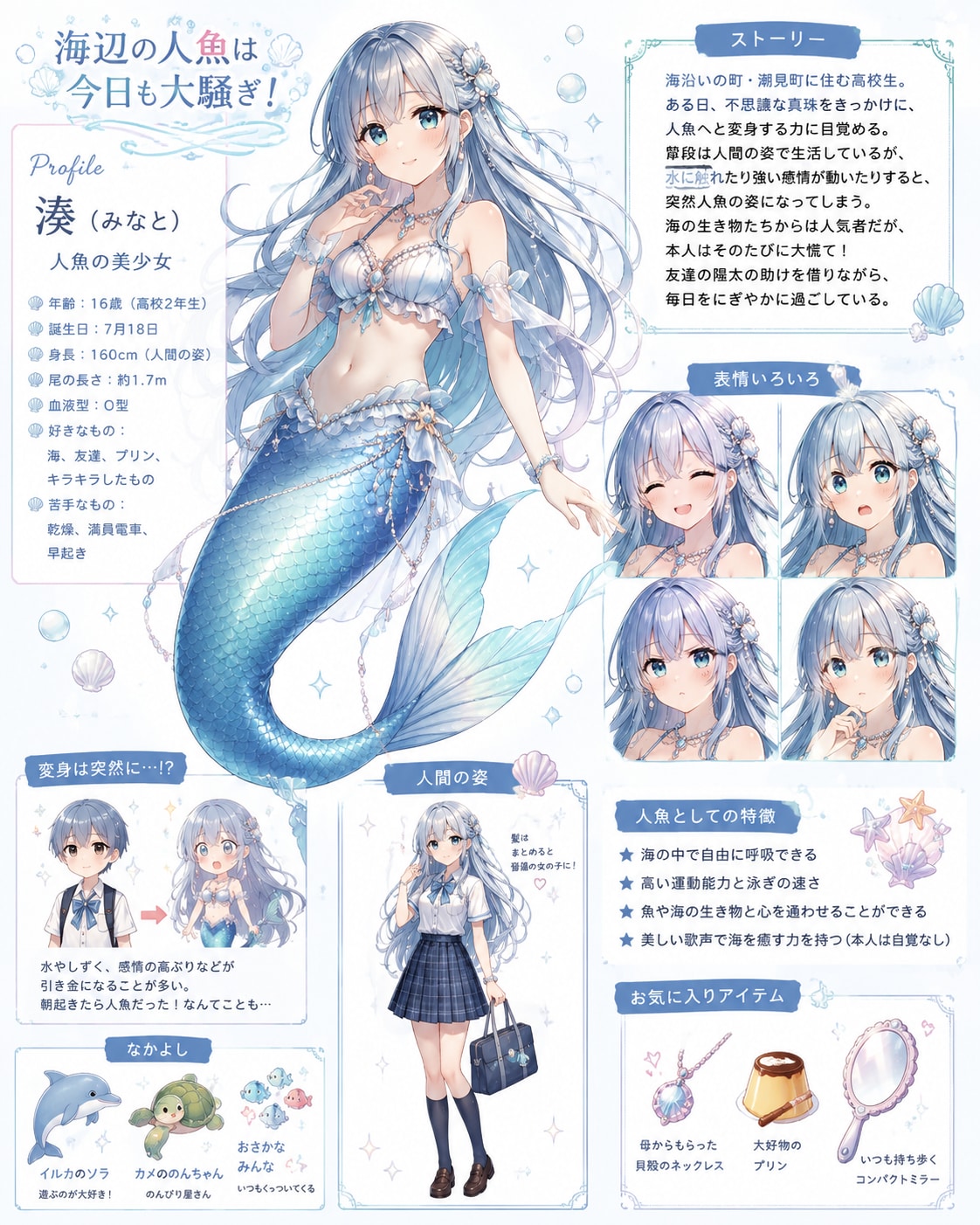 ちちぷいはこの人魚姫に任せようかな🧜‍♀️