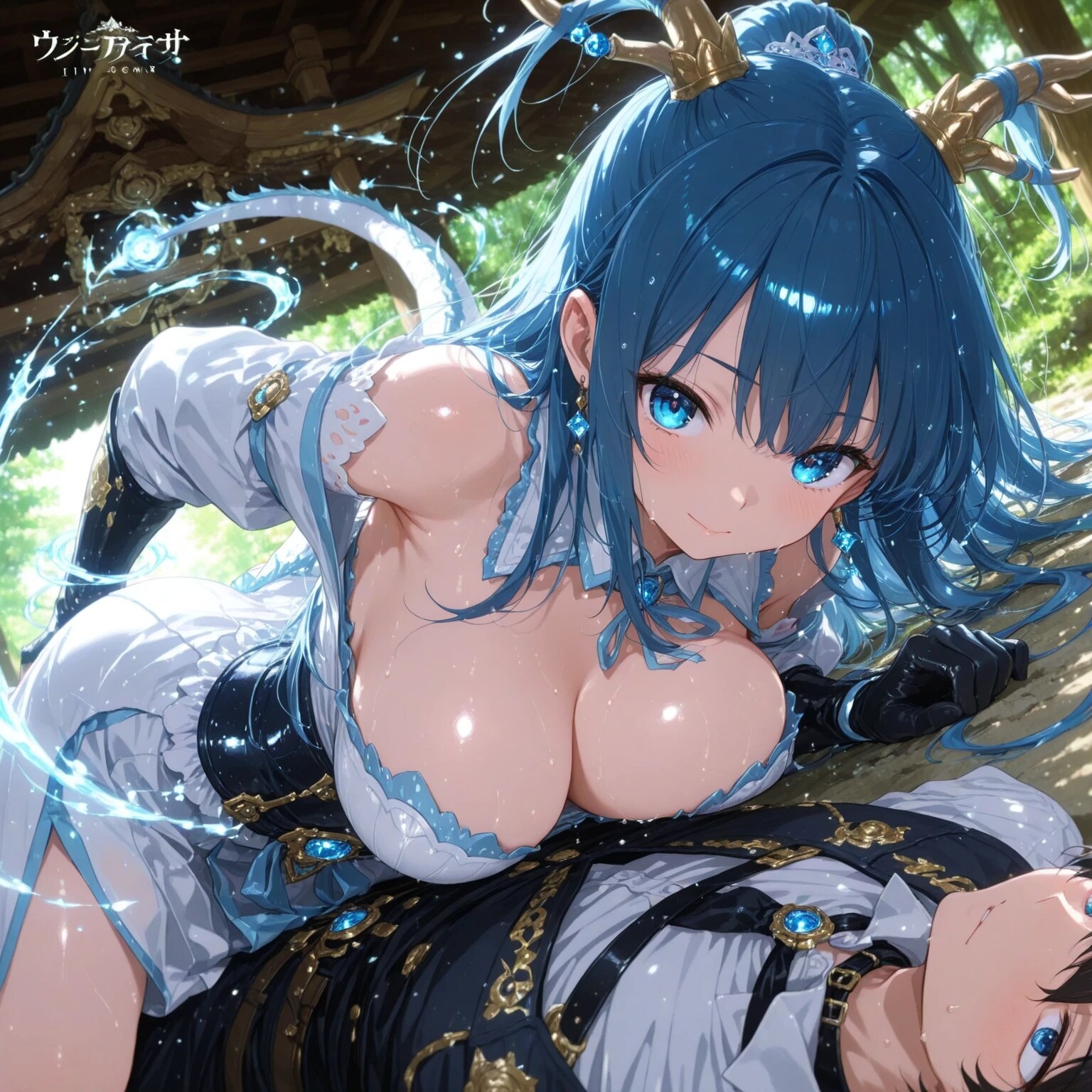 ◇濡れ輝く水龍姫ミズハの誘惑 ― 神域に宿る蒼の守護者 ―