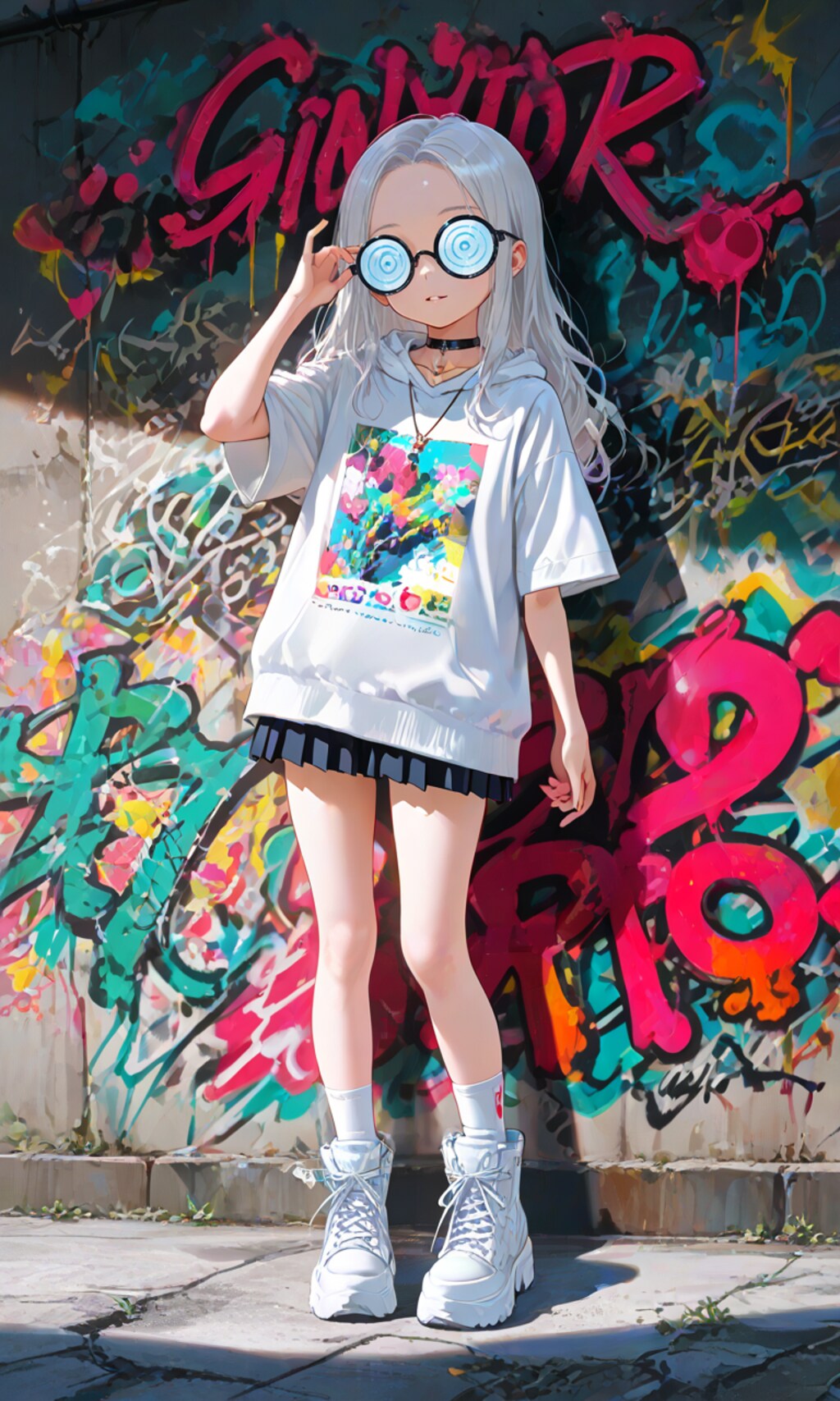 オーバーサイズhoodie