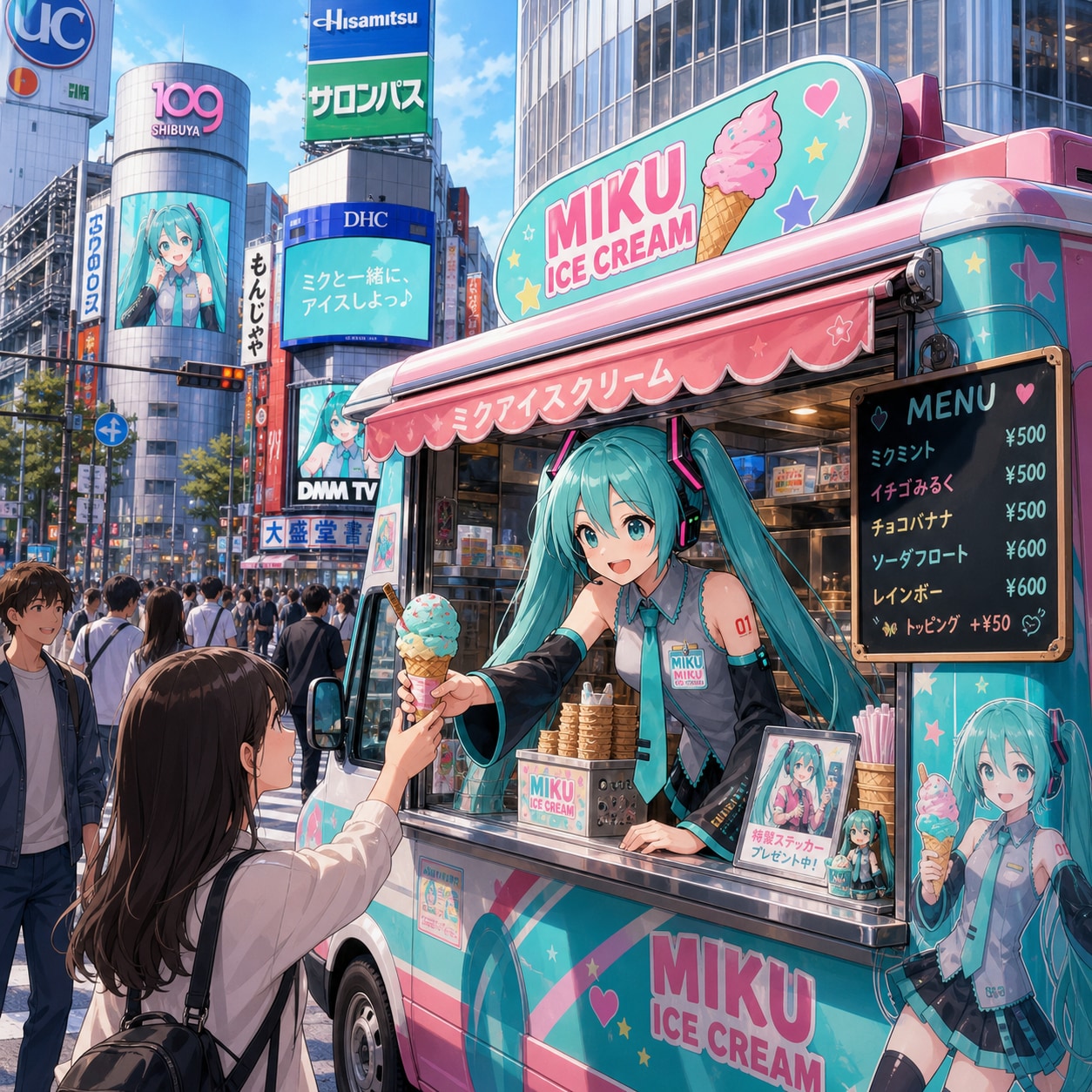 ミクのアイスクリーム