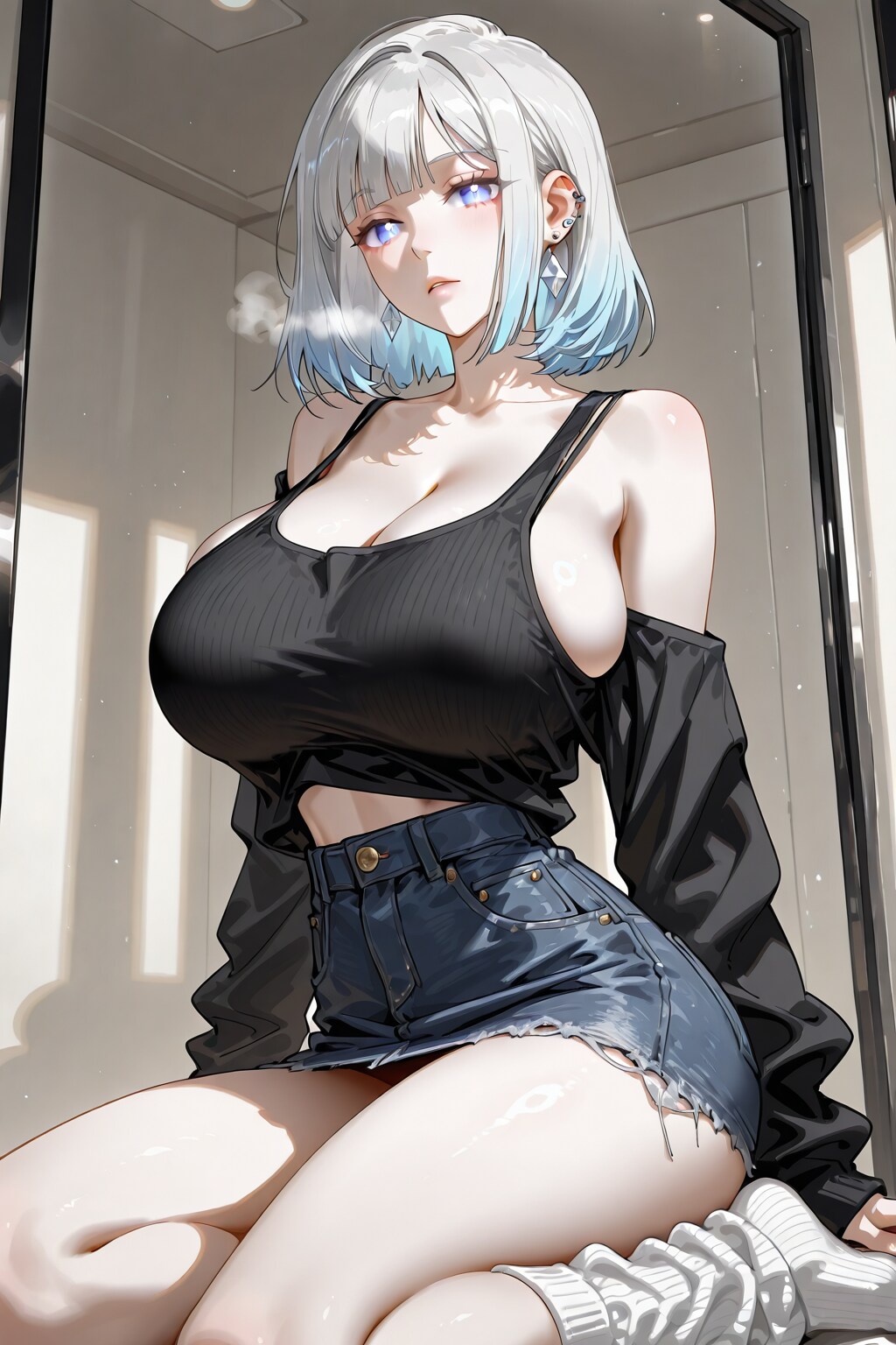 なんか…暑いね…。