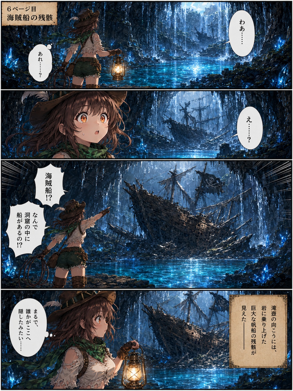 シーフちゃん／洞窟海賊船の秘宝　その２