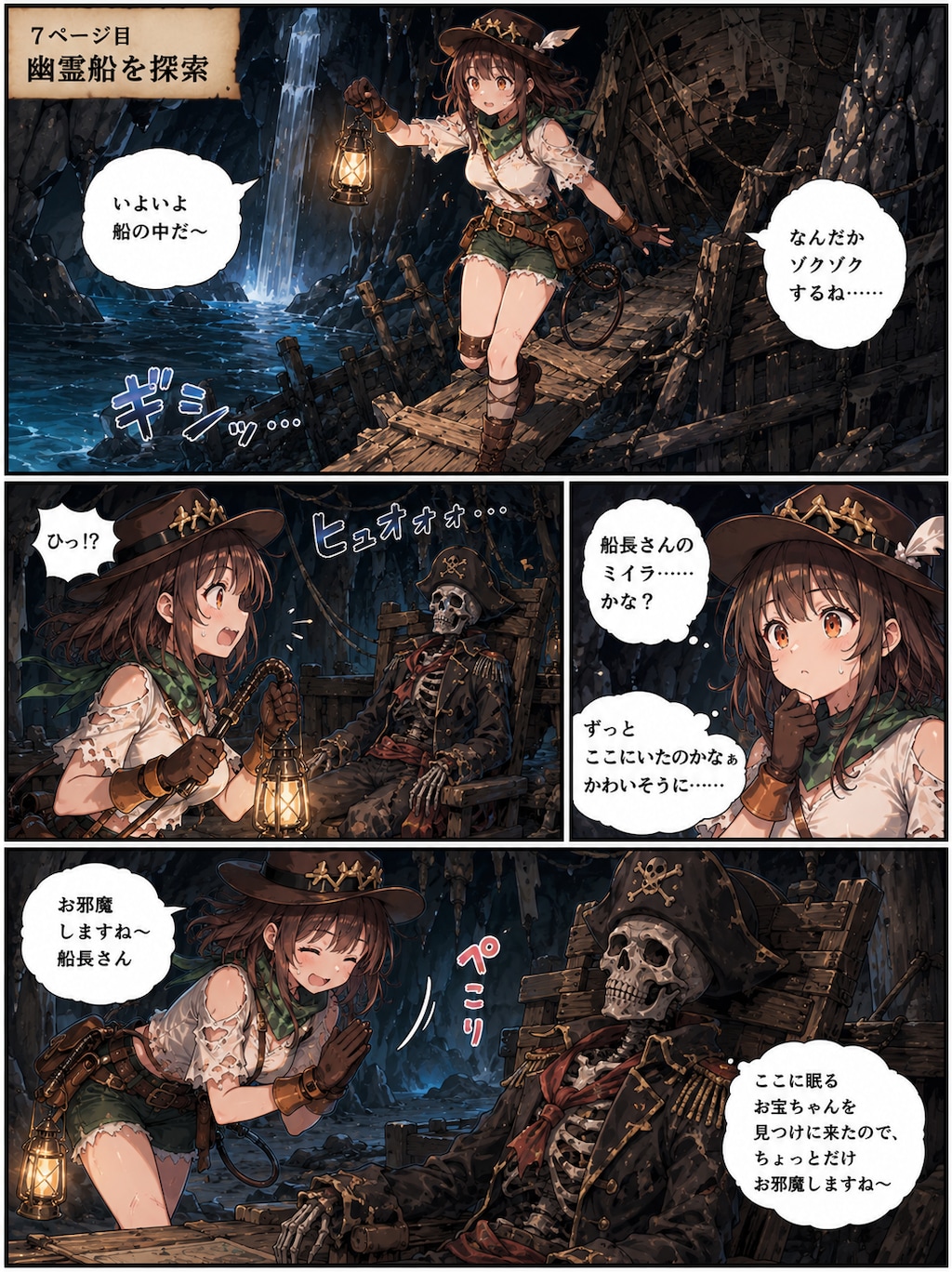 シーフちゃん／洞窟海賊船の秘宝　その２