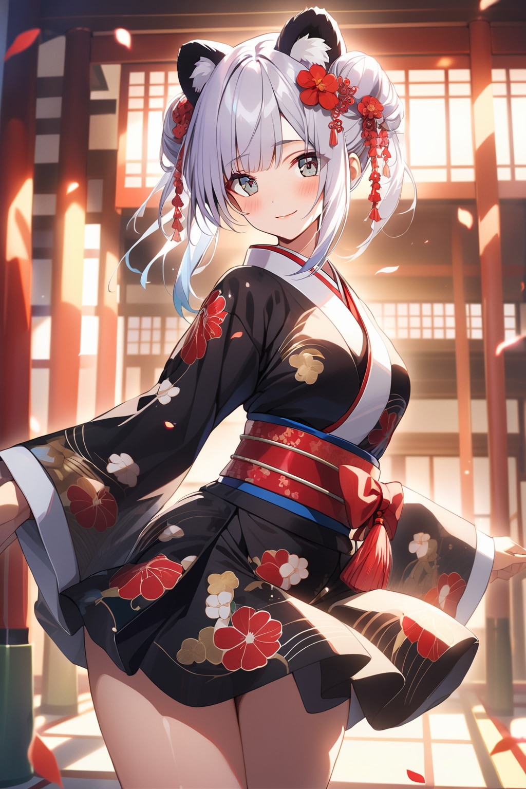 みんなで和装体験